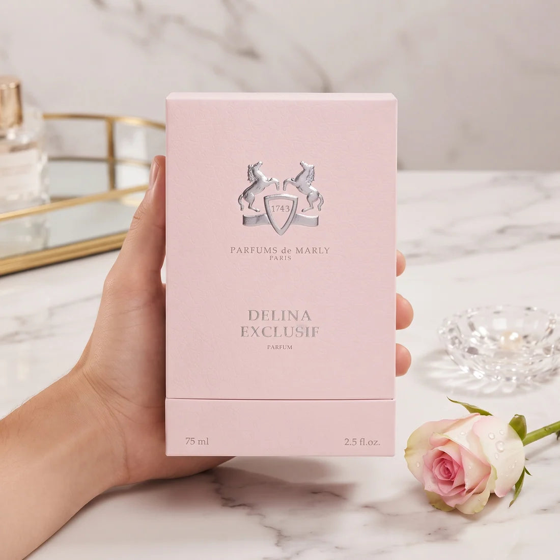 Parfums de Marly Delina Exclusif Eau de Parfum for Women – 2.5 oz / 75 ml