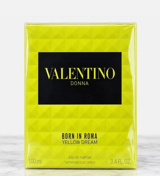 Valentino Donna Born in Roma Yellow Dream Eau de Parfum Spray for Women – 3.4 oz / 100 ml