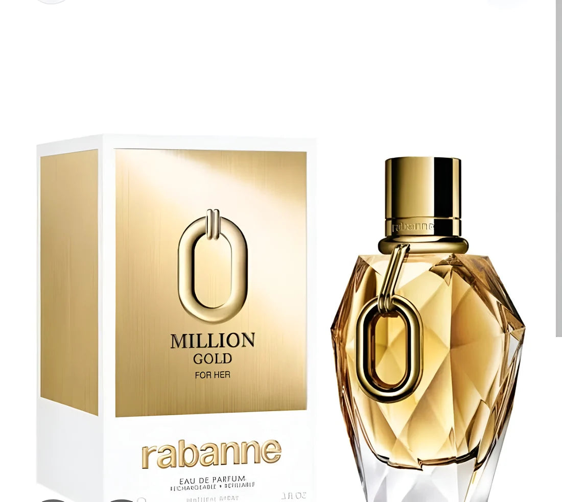 Rabanne Million Gold For Her Eau de Parfum for Women – 3.0 oz / 90 ml