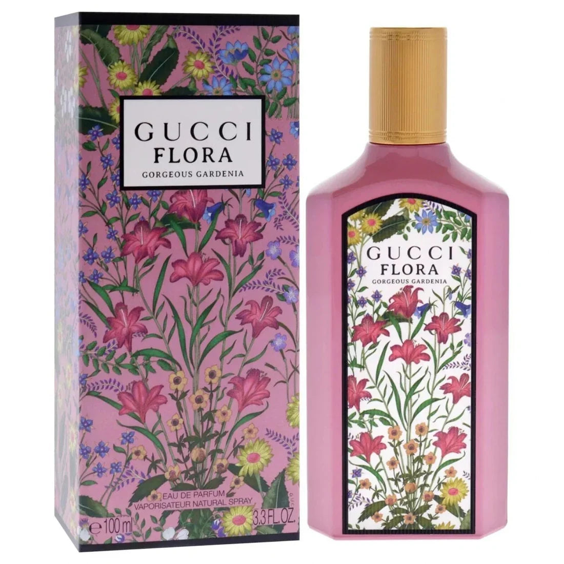 Gucci Flora Gorgeous Gardenia Eau de Parfum Spray for Women – 3.3 oz / 100 ml