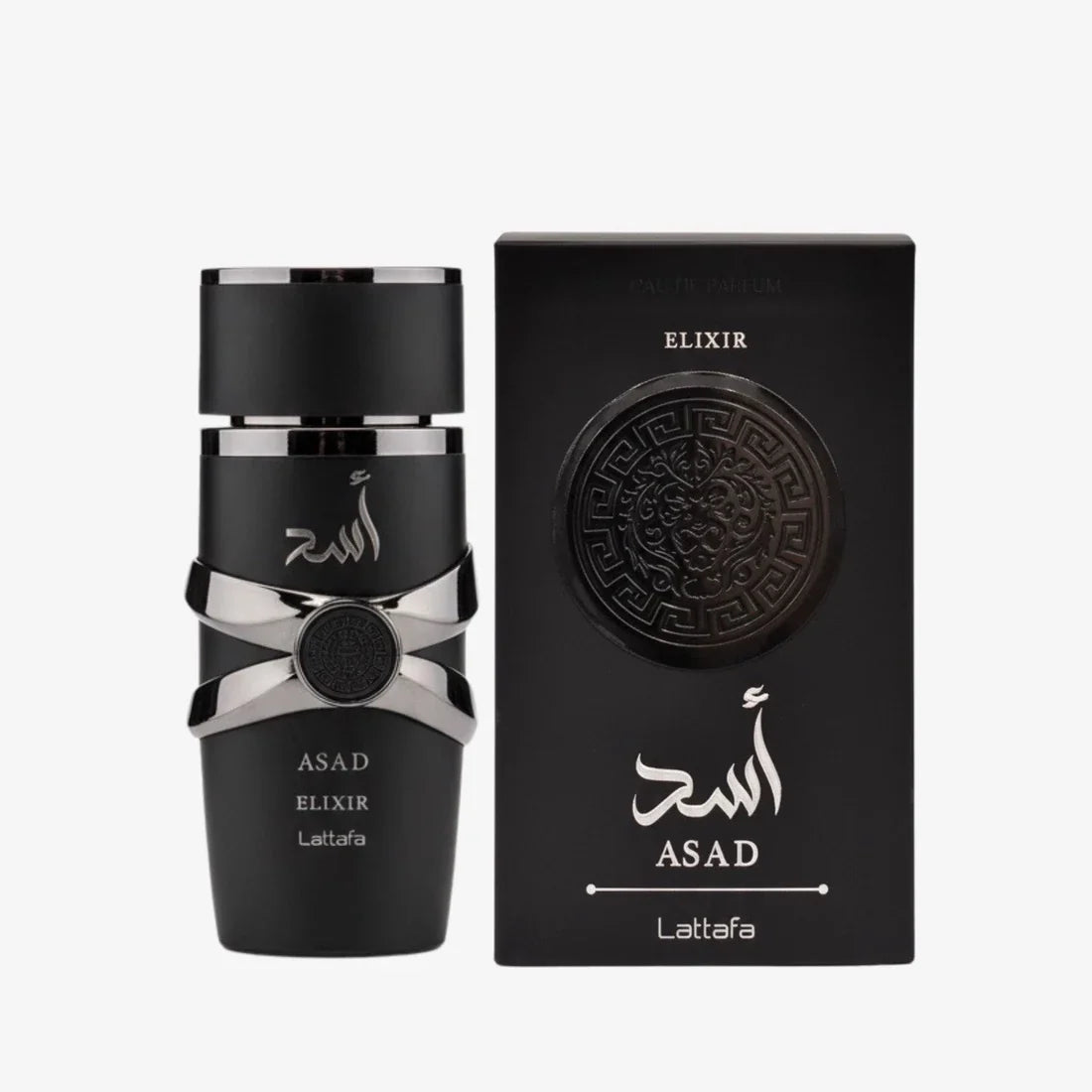 Lattafa Asad Elixir Eau de Parfum for Men – 3.4 oz / 100 ml