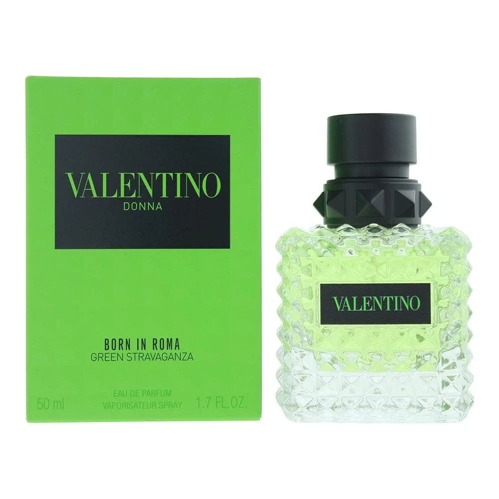 Valentino Donna Born in Roma Green Stravaganza Eau de Parfum Spray for Women – 3.4 oz / 100 ml