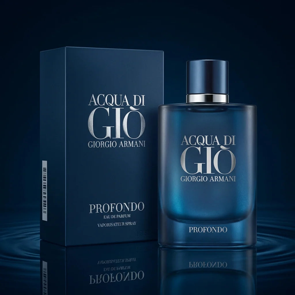 Giorgio Armani Acqua di Giò Profondo Parfum Spray for Men – 3.4 oz / 100 ml