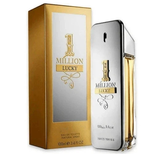 Paco Rabanne 1 Million Lucky Eau de Toilette Spray for Men – 3.4 oz / 100 ml