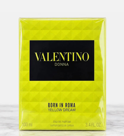 Valentino Donna Born in Roma Yellow Dream Eau de Parfum Spray for Women – 3.4 oz / 100 ml